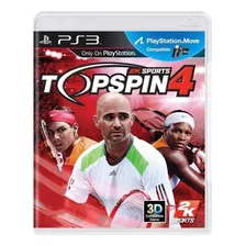 Top Spin 4 Ps3 Mídia Física Usado