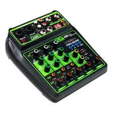 Mixer De Som 6 Canais Studio Link 6 Probass Usb Pc Bluetooth