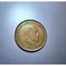 Moneda De 1 Peseta De 1966