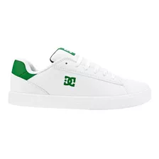 Tenis Dc Shoes Notch Sn Mx M Shoe Ath Blanco Y Verde Junior