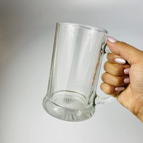 Jogo Com 9 Canecas De Vidro E Cristal Vintage Branco 5