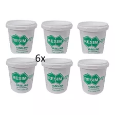 6x Vaselina Solida Farmaceutica Resim Usp 800gr Tatuagem