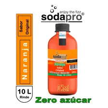 Sodapro Jarabe Concentrado Sabor Naranja Zero Bot. X 500cc.