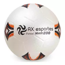 Bola De Futsal Ax Esportes Maxi 200 Matrizada Com 32 Gomos