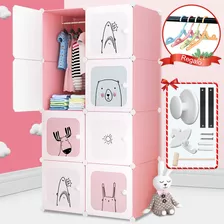 Cajas Organizador Ropa Colgar Estante Closet Armario 8 Cubos