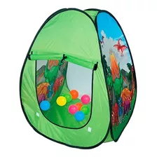 Carpa Infantil De Dinosaurio Con 20 Pelotas De Colores