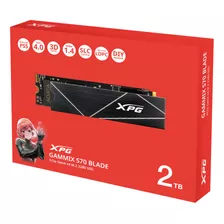 Unidad Ssd Xpg Gammix S70 Blade 2tb Pcie 4.0 M.2 Nvme, Ps5