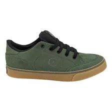 Tenis Core Feebie Verde-goma 179045 Para Hombre