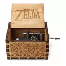 Caja Musical Zelda Wood Music Cajita Melodía 