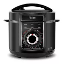 Panela De Pressão Philco Ppp02pi Inox 5l 900w Preta 220v Cor Preto