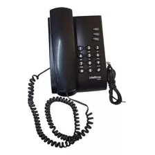 Telefone Intelbras Com Fio Pleno Fixo - Cor Preto