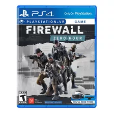 Firewall: Zero Hour - Juego Físico Ps4 - Sniper Games