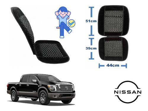Respaldo + Cubre Volante Nissan Titan 2015 A 2019 2020 2021 Foto 4