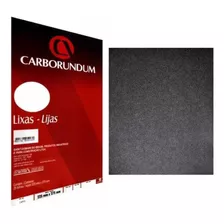 Folha De Lixa Ferro Carborundum 36/40 Pacote C/25 Uni