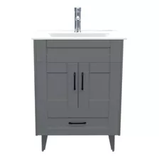 Mueble Vanitorio Deluxe Star Haus Gris B60skp 60x47x80cm