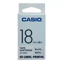 Cinta Para Rotuladora Casio Ez-label Xr-18we1