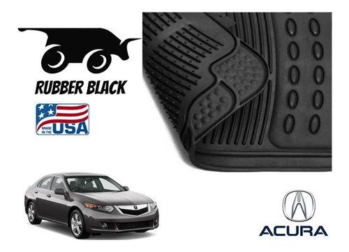 Tapetes Uso Rudo Acura Tsx 2012 Rubber Black Original Foto 5