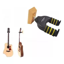 Soporte Para Guitara Con Bloqueo De Seguridad / Muro O Pared