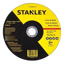 10 Disco De Corte Para Metal 7'' X 3mm X 7/8'' Stanley