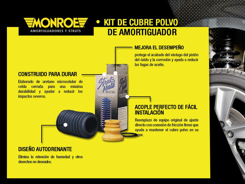 1 Cubre Polvo Amortiguador Del Der O Izq S90 97-98 Foto 2