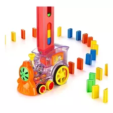 Tren Domino Para Niños Juego De Construcción Tren Magico 