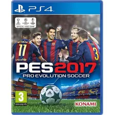 Pes 17 Pro Evolution Soccer -ps4 Midia Fisica Original 