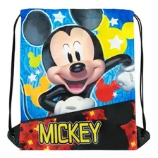 Mochila Tipo Saco Xeryus Infantil Mickey