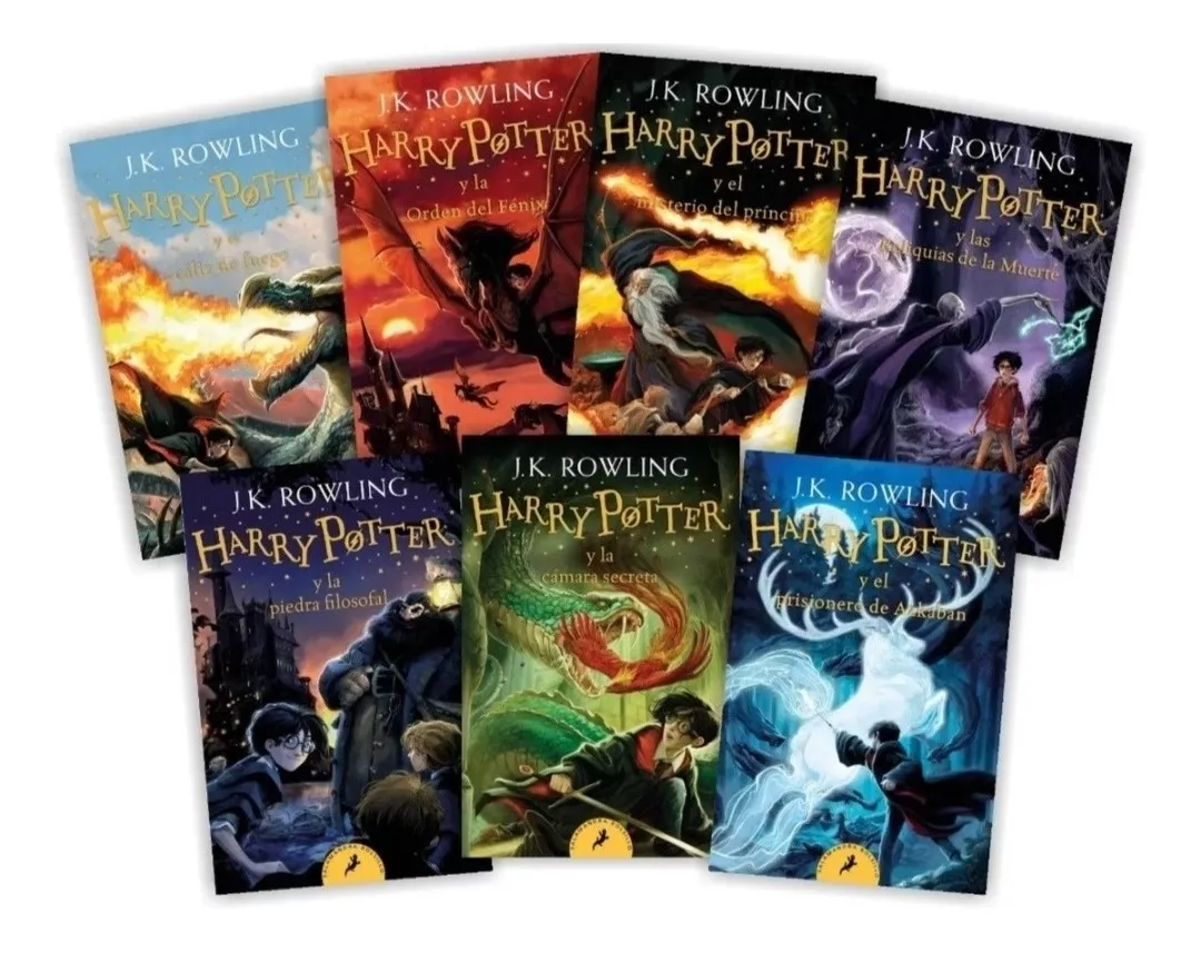 Saga Harry Potter - 7 Libros - Envío Rápido!