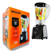 Liquidificador Mallory Faste Mix 2 Velocidades 520w Potência