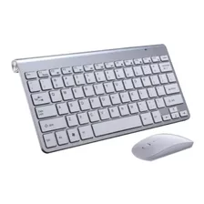 Kit Mouse/teclado Compatible Con Mac Y Notebook Inalambrico 