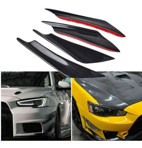 Carbon Fiber Bumper Fin Canard Splitter Diffuser Valence  Mb Foto 8