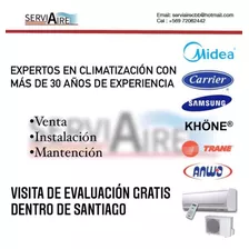 Instalación, Venta Y Mantencion De Aire Acondicionado