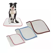 Kit 4 Tapetes Higiênicos Lavável Cães Cachorro Grande 100x90