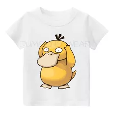 Remera Pokemon Pikachu Charmander Nene Nene Infantil Algodón