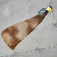 Cabelo Humano Brasileiro Do Sul Liso Loiro Natural 60cm 165g