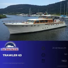 Trawler 63 - Chris Craft - Barco - Filme Beto Roquefeler