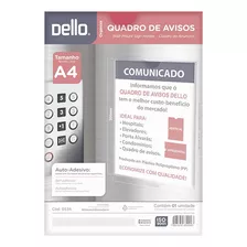 Kit Quadro De Avisos A4 Dello 36 Unidades