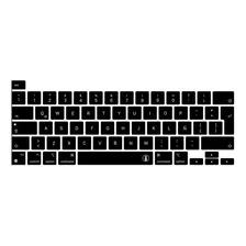 Protector De Teclado Negro Para Macbook Pro 13´ A2338 M1