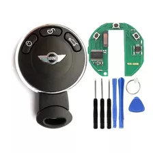 Llave Bmw Mini Cooper Con Chip Y Tarjeta De Control Remoto 