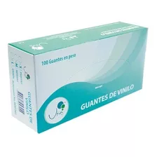 Guantes Descartables Uka Int Color Transparente Talle S De Vinilo X 100 Unidades