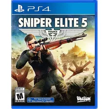 Sniper Elite 5 Standard Edition Rebellion Ps4 Físico