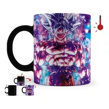 Taza Mágica Dragon Ball Goku Ultra Instinto Anime