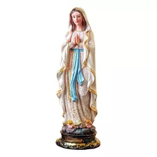 Imagem Nossa Senhora De Lourdes Lurdes 30cm Importada Resina