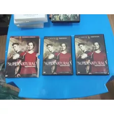 Box 6 Dvds Supernatural - 6ª Temporada (original)