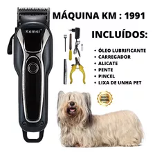 Máquina Sem Fio Profissional Bivolt Para Pets Cães E Gatos!!