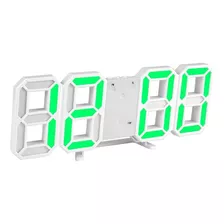 Reloj Despertador Digital Led 3d De Escritorio O Muro