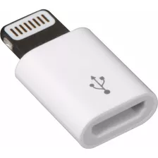 Adaptador Lightning Certificado Micro Usb A 8 Pines iPhone 5