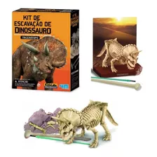 Brinquedo Educativo Kit Escavação Dinossauro Ciências 4m