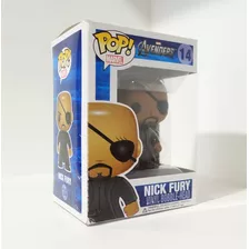 Funko Pop! Avengers Nick Fury 14 Marvel Vaulted Retirado