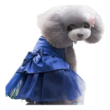 Vestido Mascota Elegante Perro Gato Ropa